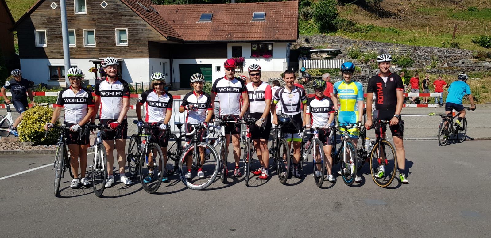 Wohler-Teams am Mannschaftsfahren 2018 in Sulz