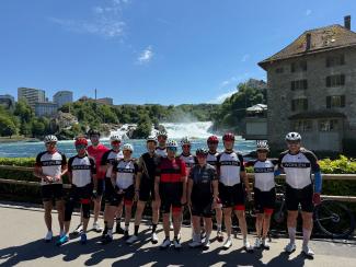 Gruppenfoto Rheinfall 2026